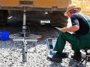 Nach dem Einbau: Druckfestigkeit perfekt!