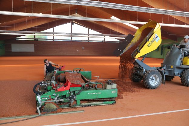 Hermann Kutter Sportplatzbau Tennis ProClay